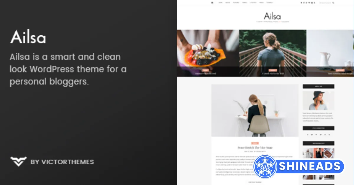 Ailsa – Personal Blog WordPress Theme Free Download v1.7.1