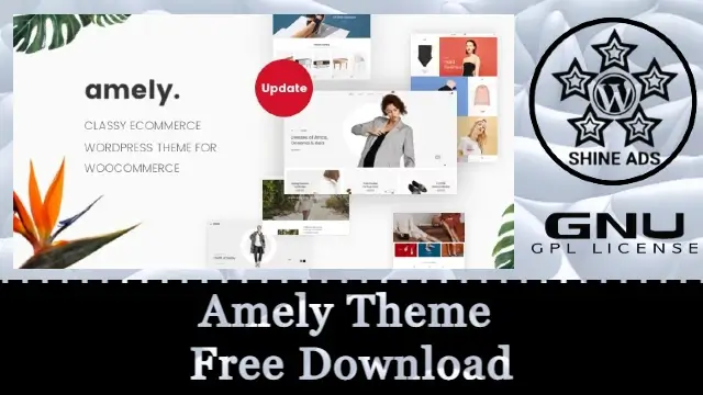 Amely Theme Free Download v3.2.8