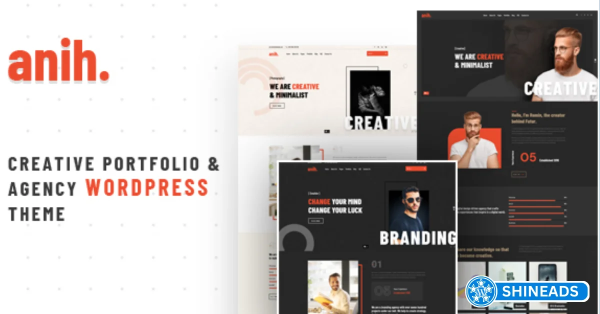 Anih Theme – Creative Agency WordPress Theme Free Download v1.0