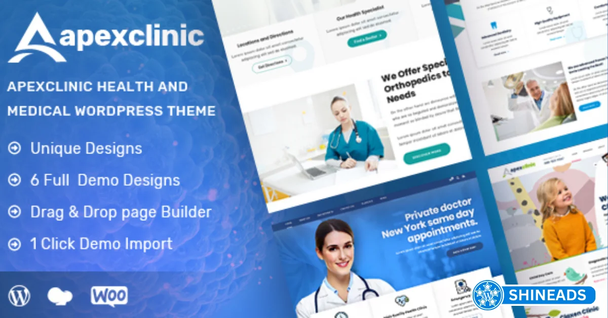 ApexClinic Theme – Health & Clinic Theme Free Download v1.5.1