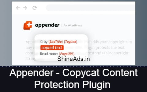 Appender – Copycat Content Protection Plugin Free Download 1.1.2