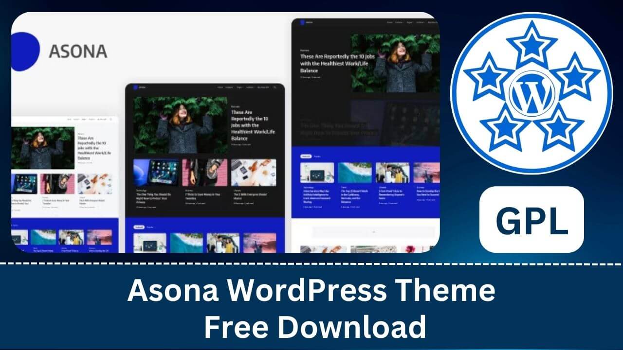 Asona WordPress Theme Free Download v1.4