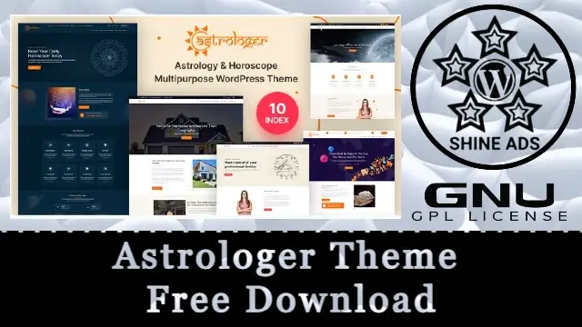 Astrologer Theme Free Download v2.6
