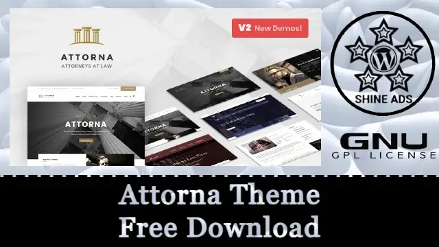 Attorna Theme Free Download v3.0.4