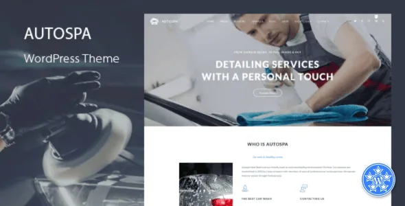 Auto Spa WordPress Theme Free Download v3.3