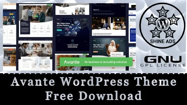 Avante WordPress Theme Free Download v3.0