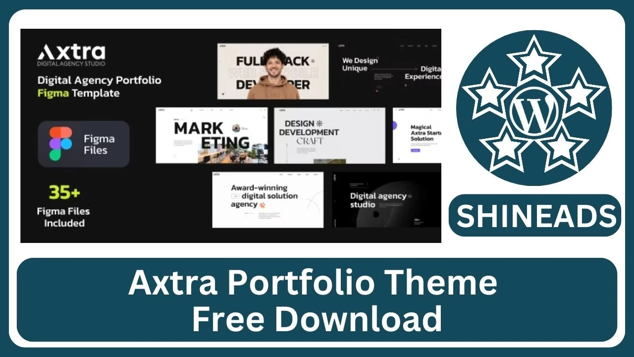 Axtra Portfolio Theme Free Download v3.0.8