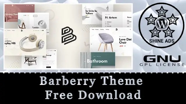 Barberry Theme Free Download v2.9.9.89