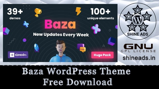 Baza WordPress Theme Free Download v1.32