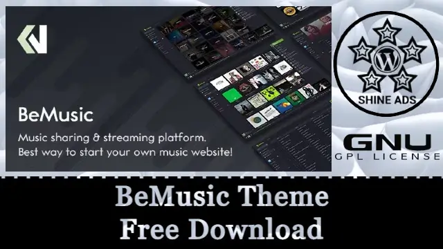 BeMusic Theme Free Download v3.1.0