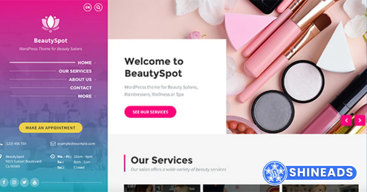 BeautySpot Beauty Salon Theme Free Download v3.5.18