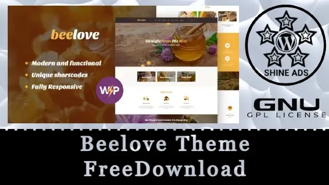 Beelove Theme FreeDownload Free Download v1.2.6