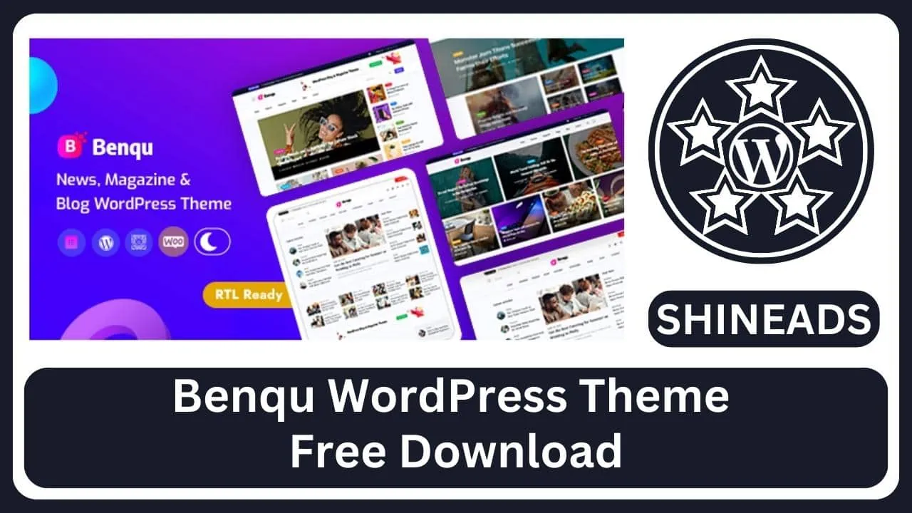 Benqu WordPress Theme Free Download v1.1.13