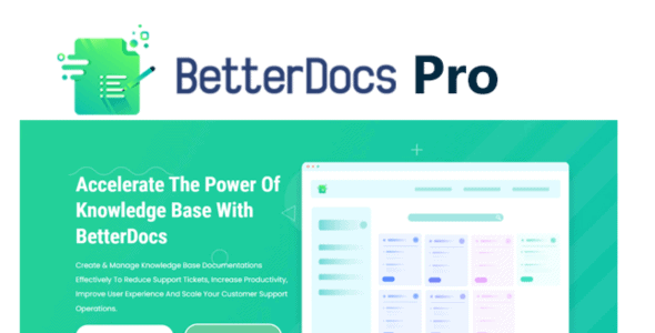 BetterDocs Pro Plugin Free Download v3.9.0