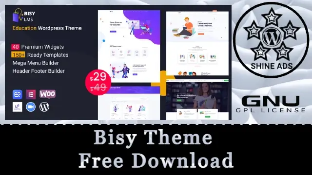 Bisy Theme Free Download v2.5.2