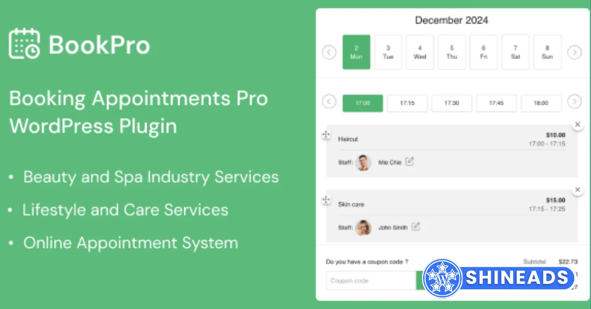 BookPro Appointment Booking Free Download v1.1.1