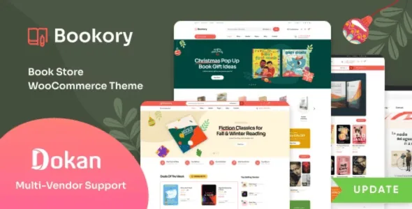 Bookory WordPress Theme Free Download v2.2.6