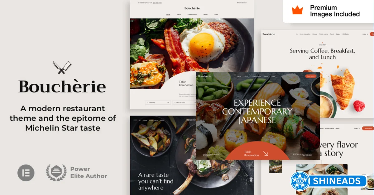 Boucherie Theme – Steakhouse Restaurant and Café WordPress Theme Free Download v31.0