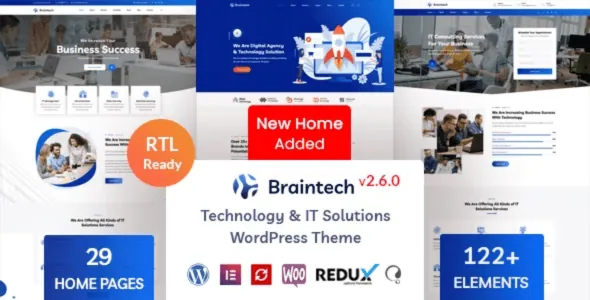 Braintech Theme Free Download v2.8.0