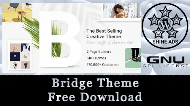 Bridge Theme Free Download v30.8.8.8