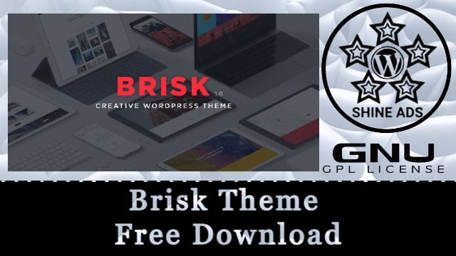 Brisk Theme Free Download v6.3.4