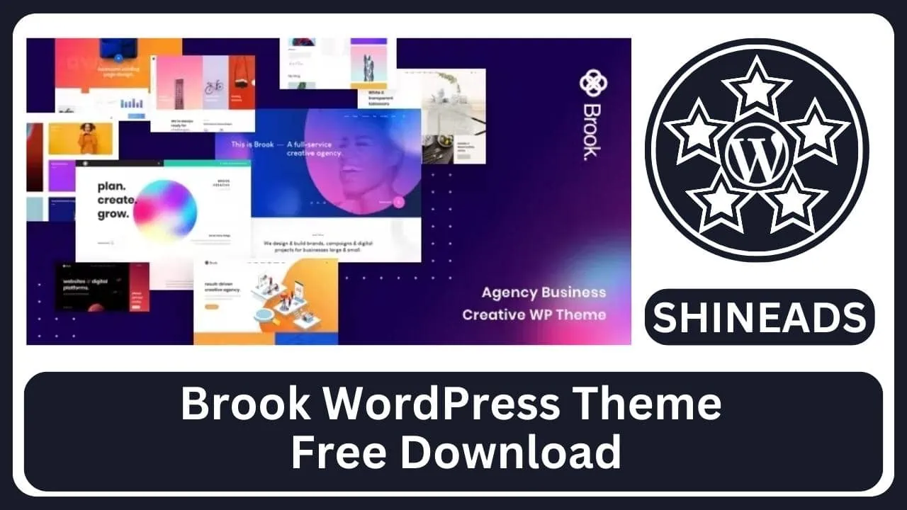 Brook WordPress Theme Free Download v2.8.9