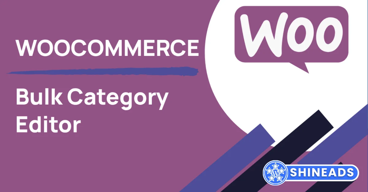 Bulk Category Editor for WooCommerce Free Download v2.6.1