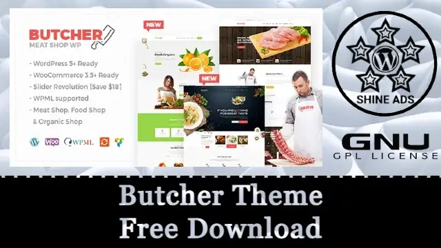 Butcher Theme Free Download v2.39