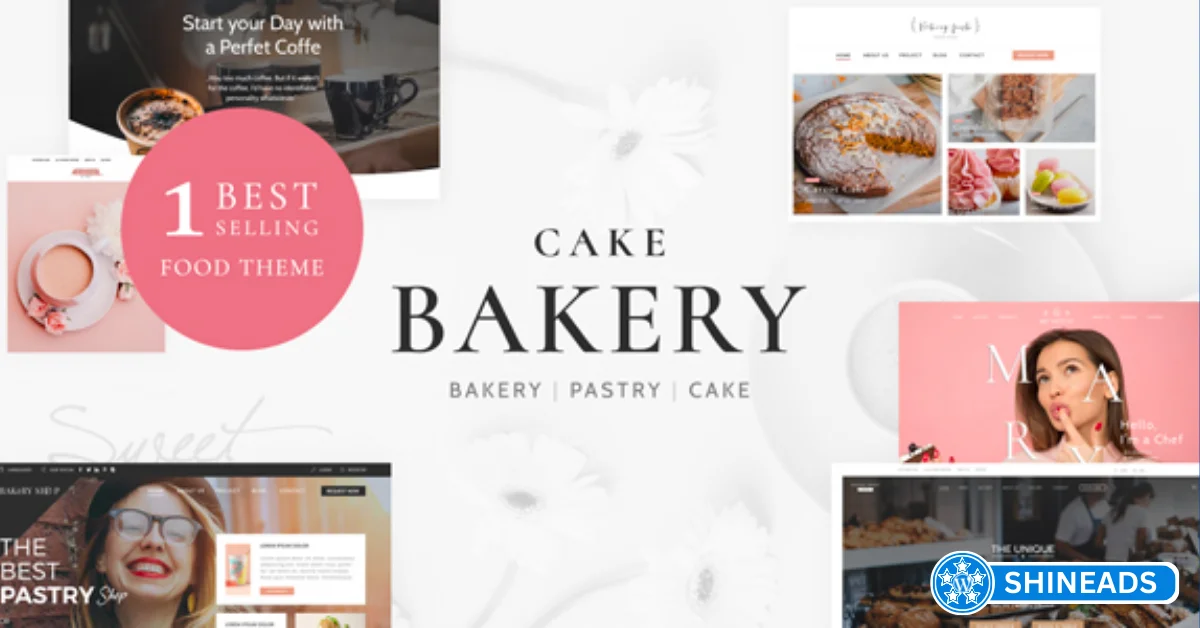 Cake Bakery – Pastry WordPress Theme  Free Download v6.6