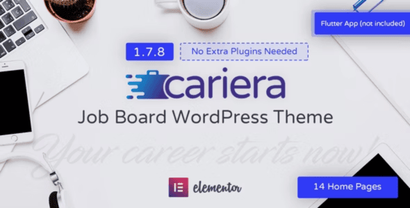 Cariera WordPress Theme  Free Download v1.9.1