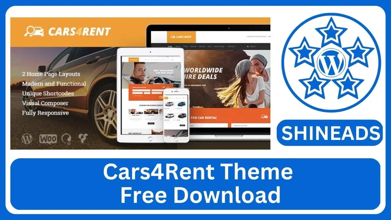 Cars4Rent Theme Free Download v1.4.2