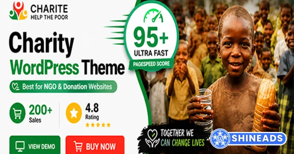 Charite - Charity & Donation WordPress Theme