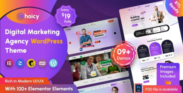 Choicy WordPress Theme Free Download v2.0.5