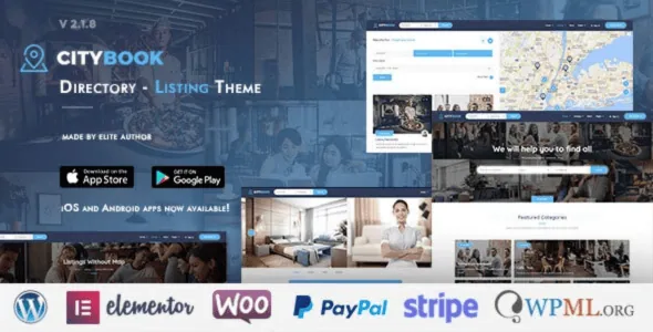 CityBook Theme – Free Download v2.5.5