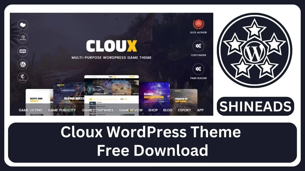 Cloux WordPress Theme Free Download v1.1.3