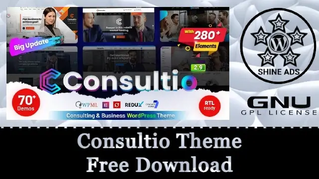 Consultio Theme Free Download v3.2.8