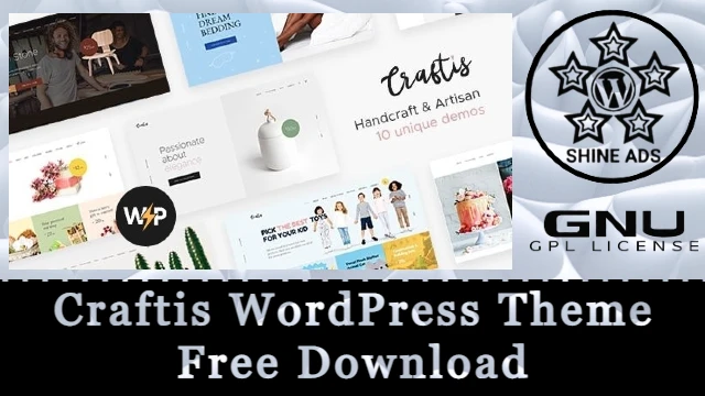 Craftis WordPress Theme Free Download v1.2.9