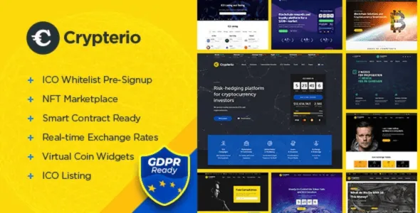 Crypterio Theme Free Download v2.4.11