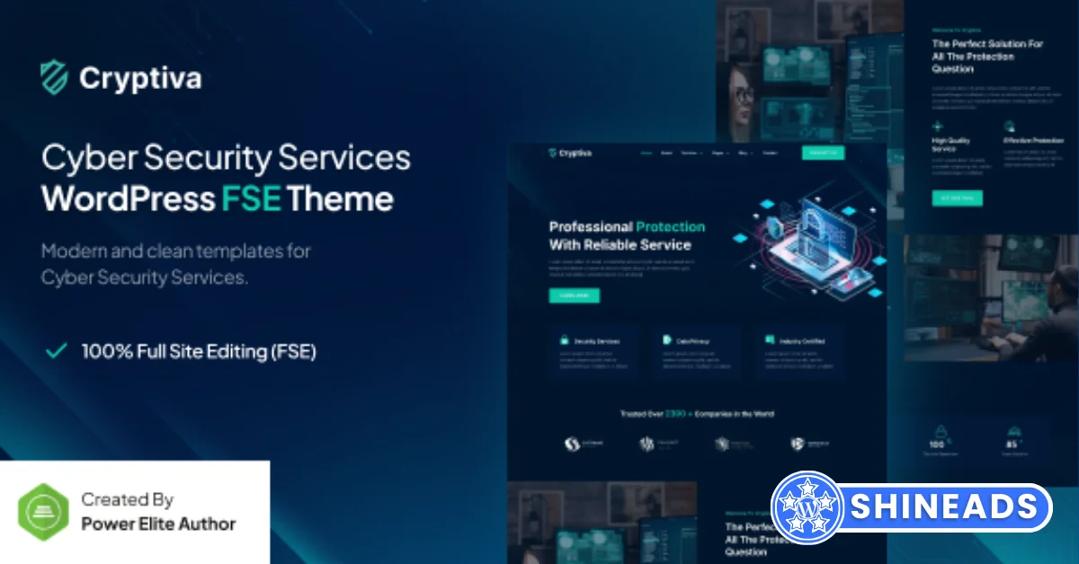 Cryptiva – Cyber Security Services Gutenverse FSE WordPress Block Theme Free Download v1.0.3