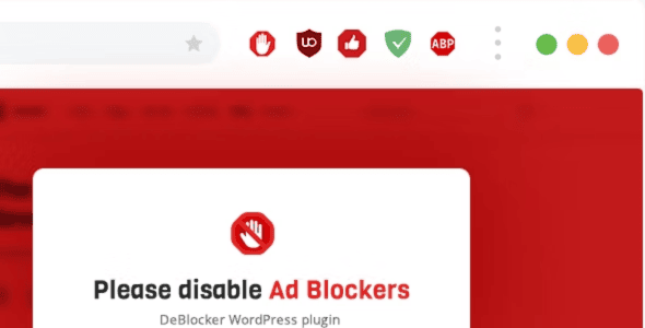DeBlocker WP Plugin Free Download v3.4.12