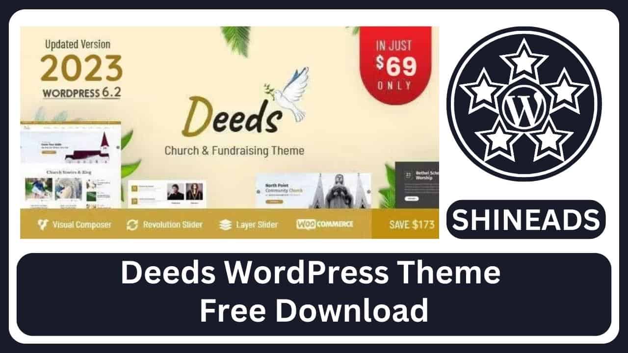 Deeds WordPress Theme Free Download v11.1