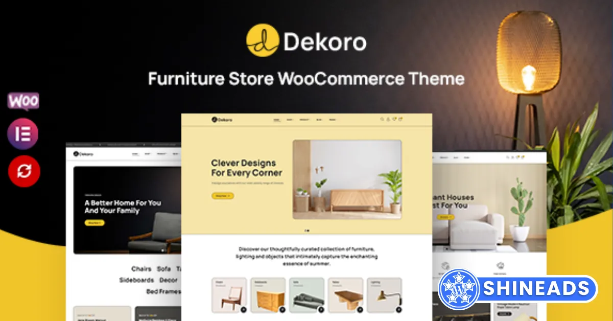Dekoro – Furniture Store WooCommerce Theme Free Download v1.1.6