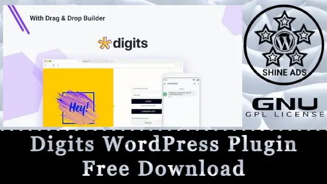 Digits WordPress Plugin Free Download v9.1.0.4