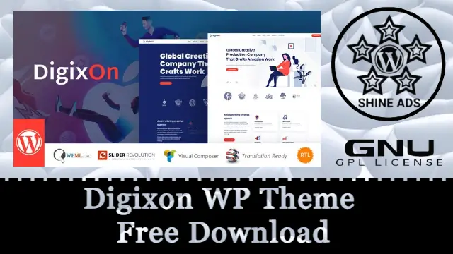 Digixon WP Theme Free Download v2.6