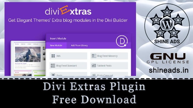 Divi Extras Plugin Free Download v1.1.14