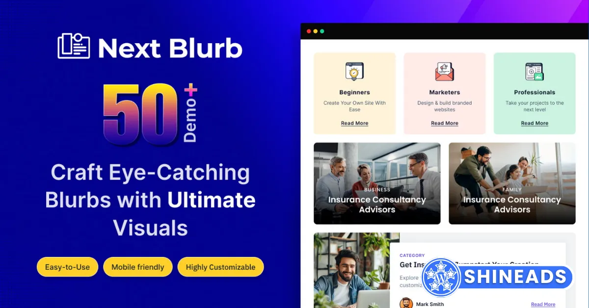 Divi Next Blurb Plugin Free Download v1.3.7