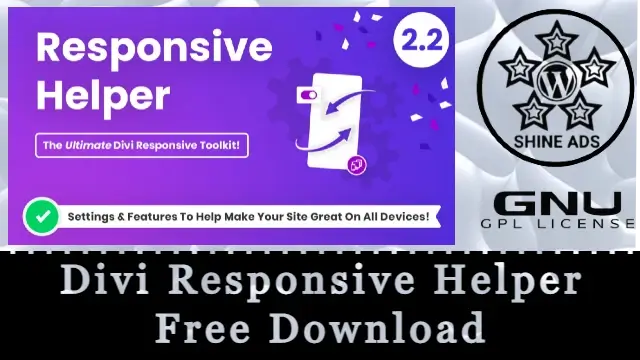 Divi Responsive Helper Free Download v2.1