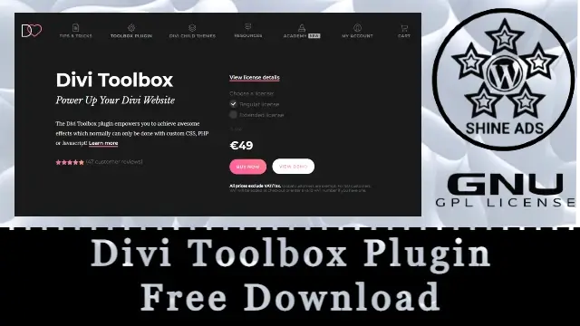 Divi Toolbox Plugin Free Download v1.8.0