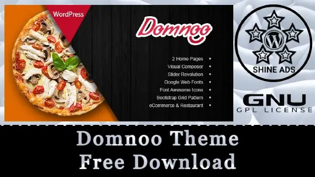Domnoo Theme Free Download v1.37