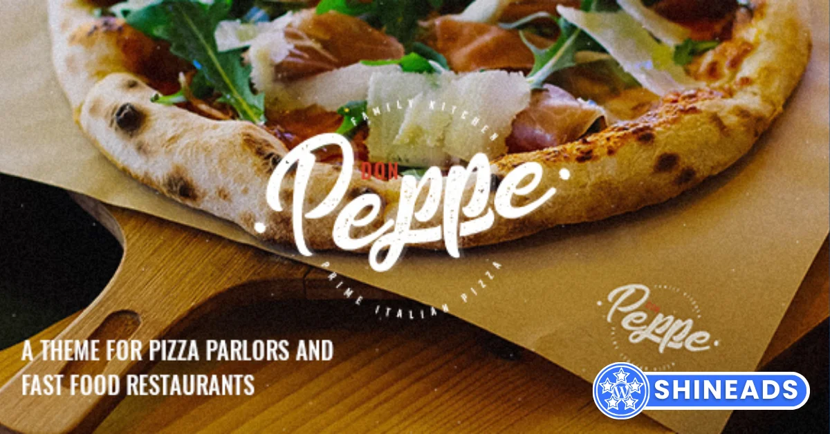 Don Peppe – Pizza and Fast Food WordPress Theme  Free Download v1.5.0